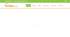 Desktop Screenshot of liveleanmeals.com